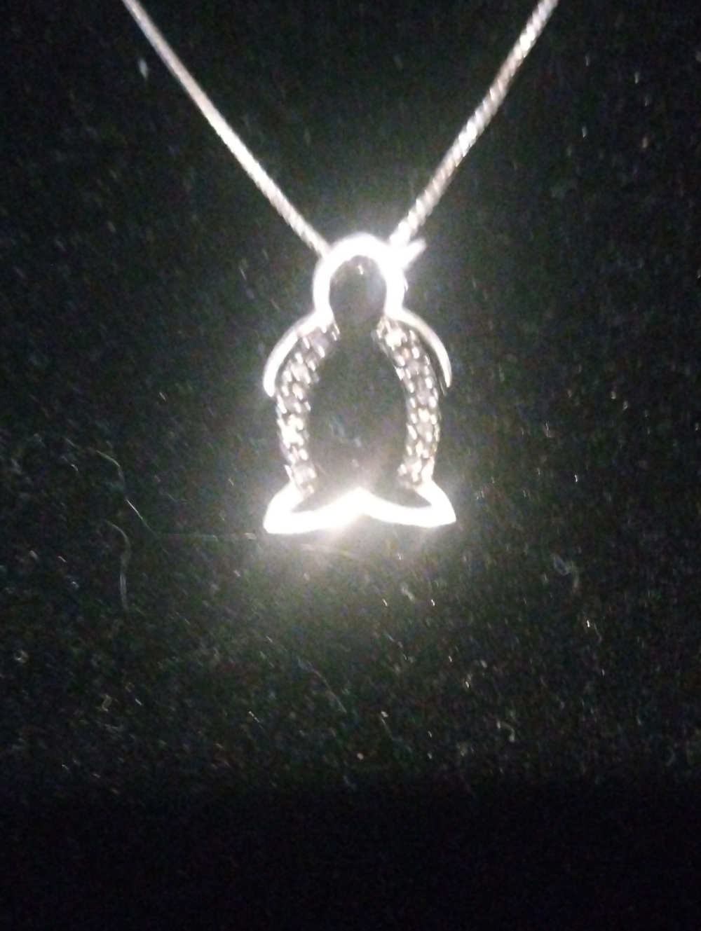 Sterling Silver Penguin Necklace